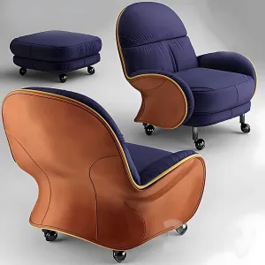 Armchair louisiana de padova