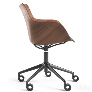 Kartell wood chair