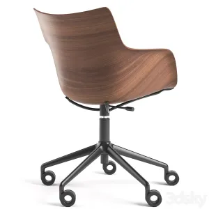 Kartell wood chair