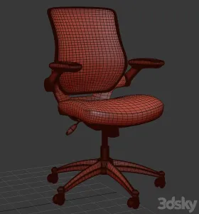 Modway black office chair