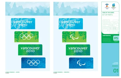 Vancouver 2010 – Kit of Parts