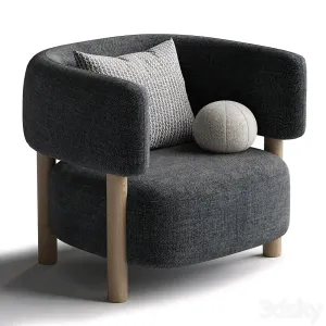 Armchair by karimoku