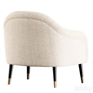 Bernadette armchair by dom edizioni