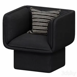 Block armchair by missana