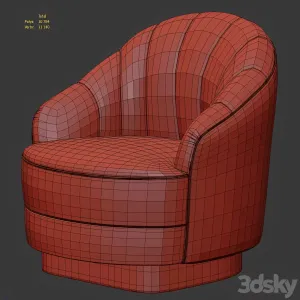 Chair hadley armchair eichholtz