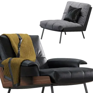 Daiki armchair by minotti version