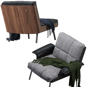 Daiki armchair by minotti version