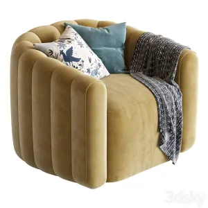 Fitz swivel chair