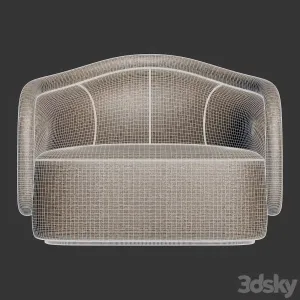 Kookudesign the pia armchair by christophe delcourt