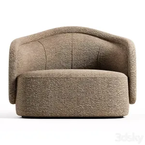 Kookudesign the pia armchair by christophe delcourt