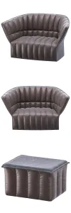 Ligne roset moel sofa pouf