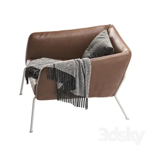 Nikos low armchair