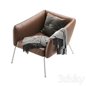 Nikos low armchair
