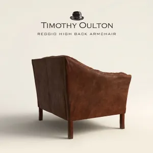 Reggio high back armchair timothy oulton