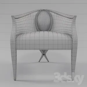 The chair of the christopher guy cambre