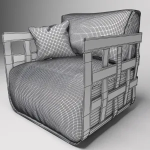 Кресло rugiano braid