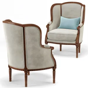 Louis XV Wing Chair
