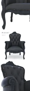 Moooi smoke chair