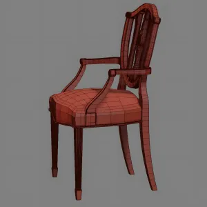 Theodore alexander palmerstones brass rote dinner armchair