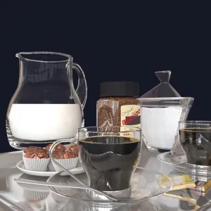 Coffee bushido decorative