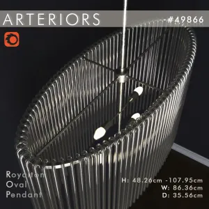 Arteriors Royalton Oval Pendant lamp