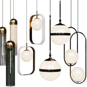 Four Pendant Lights amazing set