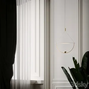 Modern White inch LED Pendant Chandelier On Off