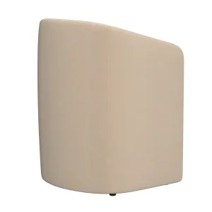 AURELIE BARRELBACK FABRIC ARMCHAIR