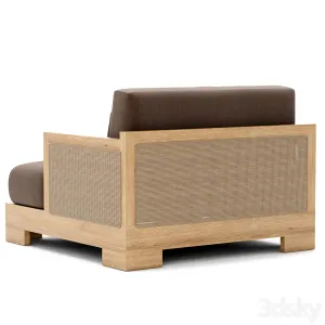 RH Outdoor Ubud armchair