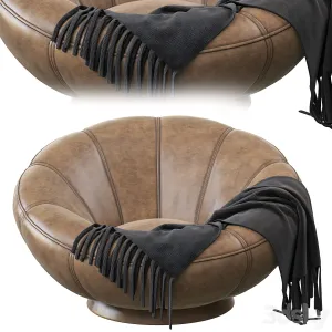 Performance Everyday Velvet Gray Groovy Swivel Chair