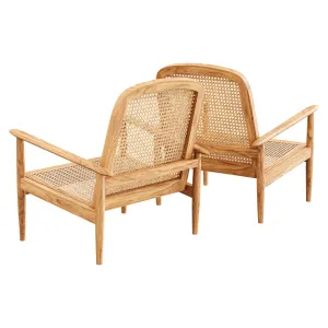 Zara Home The Teak Rattan Armchair