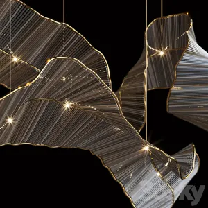 Light composition Vargov Design Ribbon