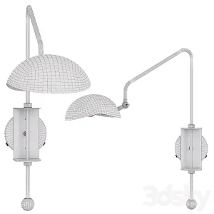 Restoration Hardware CONVESSI SCONCE Nickel