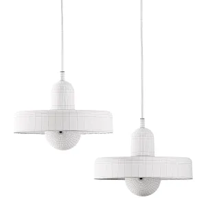 Ceramic Disc Orb Pendant By In Common With