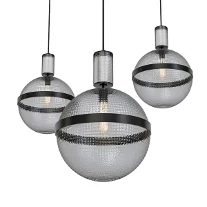 Crystal Galaxy Ball Black