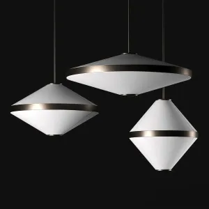 Eje Pendant Lamps by Holly Hunt