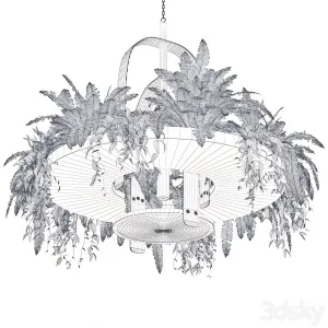 Hanging Lamp With Plants