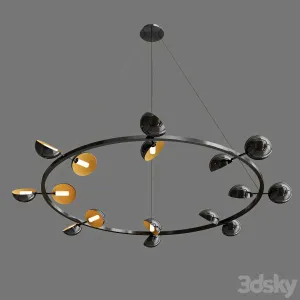 JBS Avion Round Light Chandelier