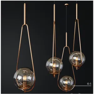 Pendant Lamp Loop Brass