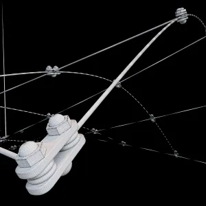 Rosetta Quasar Lampada a Sospensione