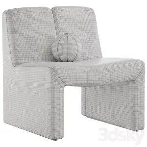 EICHHOLTZ CHAIR MACINTOSH BOUCLE CREAM
