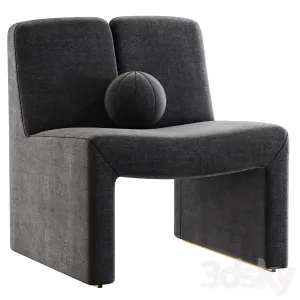 EICHHOLTZ CHAIR MACINTOSH BOUCLE CREAM