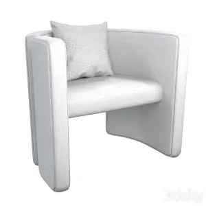 Armchair Con White