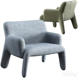 Armchair Molteni Glove up