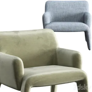 Armchair Molteni Glove up