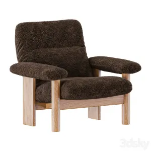 Brasilia Armchair Ottoman