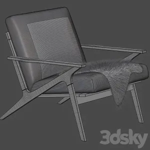 Cavett Wood Frame Chair