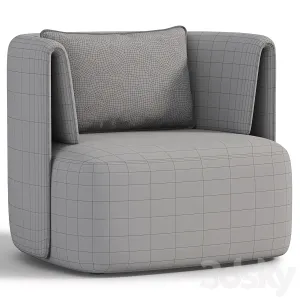 Elio Swivel Barrel Chair