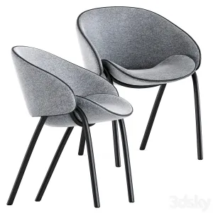 Folium Dining Chairs by Wendelbo