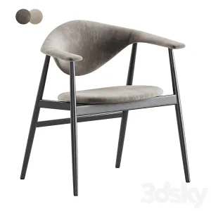 Masculo Dining Chair by Gubi